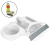 Kit Pia Cozinha Porta Detergente + Esponja e Rodinho - Keita