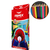 kit 2 Caixas Lápis De Cor Sextavado 12 Cores Pintura - Famix - comprar online