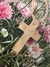 Cross shabby LOVE pink - Cruz mediana en cerámica en internet