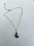 Imagem do IMPACTITO-TEKTITO VIDRO DE DARWIN FRAGMENTO NATURAL ALAMBRISMO E COLAR OURO 18K BANHO