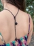 Turmalina Negra Prismática Natural Pingente Alambrismo Colar Cordão Boho Chic na internet