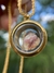 Turmalina Rosa Vermelha Rubelita Elbaíta Prismas Naturais Gema Grau B Aglomerado Quartzo Branco Medalhão Imagem Dourado Médio Colar Ouro 18k Banho - joias cristais naturais artesanato lazzerini geojoias exclusivas