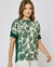 Imagem do Blusa em viscose floral c/ costas malha lisa