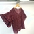 Imagem do BLUSA EM CREPE POIS C/ DECOTE CANOA E MG CURTA
