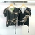 Blusa em malha jersey estampada c/ dec v