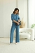 CONJUNTO EM MALHA VISCOLYCRA C/ BLUSA C/ DETALHE VIVO E CALÇA C/ BOLSOS na internet