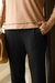 Conjunto em malha viscolycra bicolor com overlock - Allú