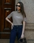 CALCA RETA JEANS AMACIADO C/ 5 BOLSOS - Allú