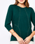 Blusa em malha viscolycra radiosa c/ recorte pespontados - comprar online