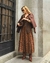 Vestido longo em viscose floral c/ babados 2 marias - comprar online
