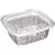 Embalagem Ga90 Pote Retangular Com Tampa Articulada 500ml com 10