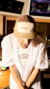 BONÉ BLUNT FIVE PANEL TAG MARROM OFF BEGE