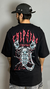 CAMISETA OVERSIZED TRIP SIDE ESCORPIÃO DE METAL S288 ORIGINAL