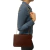 Bolsa Matelassê TopGrife Couro Cor:Marrom - comprar online