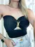 Cropped Feminino Sem Alça Com Fivela Liene Ref. 907 (12345670018924132028) - SYLENS