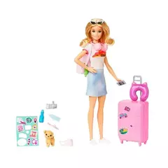 Muñeca BARBIE VIAJERA Con accesorios Mattel - comprar en línea