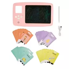 juguete didactico parlante de tarjetas con tableta de dibujo (color a elejir) - comprar en línea