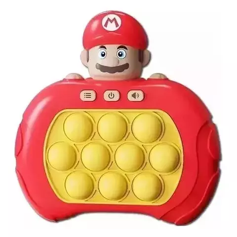 Juego Pop It Electrónico Mario Luz Y Sonido