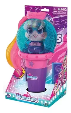 MASCOTA Hamstar Pop Stars Dentro De Un Micrófono ¡al Azar! en internet