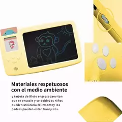 juguete didactico parlante de tarjetas con tableta de dibujo (color a elejir) - JuguetiLand