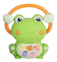 JUGUETE EN FORMA DE RANA PARA BEBE CON SONIDOS - comprar en línea
