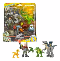 Imaginext Jurassic World Paquete Rastreador De Dinosaurios