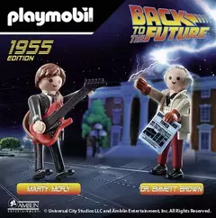 Playmobil 70459 Marty Y Dr Brown Volver Al Futuro - JuguetiLand