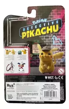 Set Detective Pikachu + Bubasaur Pokemon Detective Pikachu en internet