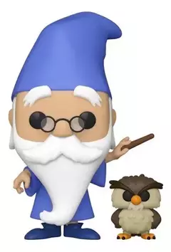 Funko Pop The Sword In The Stone Merlin W/ Archimedes 1100 - comprar en línea