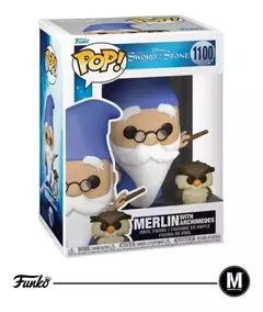 Funko Pop The Sword In The Stone Merlin W/ Archimedes 1100 - JuguetiLand
