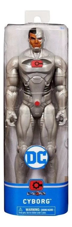 Figura De Acción Muñeco Dc Universe Cyborg 30cm super Heroe DC cOMINCA - JuguetiLand