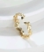 Anillo de Mariposa de Oro y Esmeralda - comprar en línea