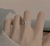 Anillo de Plata con Cadena y Corazón - ósea