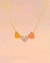 Cadena de 2 corazones de oro y una de plata en internet
