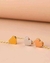 Cadena de 2 corazones de oro y una de plata - ósea