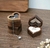 Estuche de Madera en Forma de Corazón