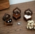 Estuche de Madera en Forma de Corazón - ósea