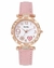 Reloj con Correa Rosa con detalles en diamante en internet