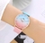 Reloj con Detalles en Azul y Rosa - comprar en línea