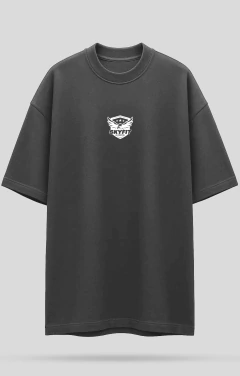 Camiseta Oversized Sky Águia - Chumbo - comprar online