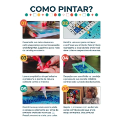 KIT PINTURA DIAMANTE - Noite Estrelada Van Gogh - loja online