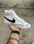 Nike Blazer Mid Blanco Pipa En Negro