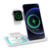 Carregador De Indução Dockstation 3x1 Celular Fone Relógio Kaidi Premium (115