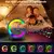 LED Night Light RGB Atmosfera Lâmpada de mesa Carregador sem fio para Iphone - Compra Facil