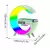 LED Night Light RGB Atmosfera Lâmpada de mesa Carregador sem fio para Iphone - comprar online