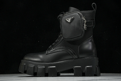 Bota Prada Monolith em Couro e Re-Nylon - comprar online