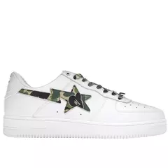 A Bathing Ape Bape Sta Low White ABC Camo Green (2021)