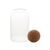 Pote de Vidro Borossilicato Resistente ao Calor com Tampa Esfera de Rolha Clean 800ml - Lyor - comprar online
