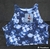 Top Pupera Big Fine Azul con Flores 1110'21