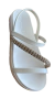 sandalia papete moleca com brilho 5490104 - comprar online